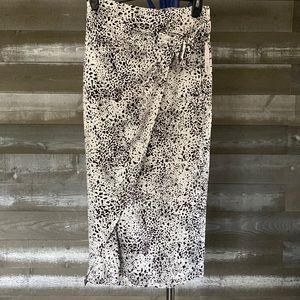Nine West Dalmatian Silk Skirt